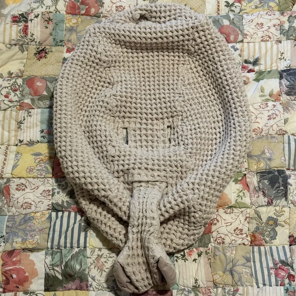 waffle knit neutral cover for 4moms mamaroo swing - Picture 2 of 6